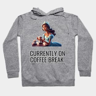 Princess - On coffee break Hoodie